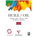 Oil Painting Paper Pad - 240GSM - 10 Sheets - Glued 1 Side - A3