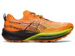 ASICS Mens Fujispeed 2 - UK12 Bright Orange antique Red