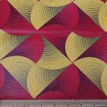 Wax Printed Piece Arch Red&yellow: 480CMX112CM