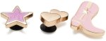 Elevated Cow Girl Plug 3PC Jibbitz Pack