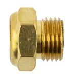 AirCraft Muffler Brass Flat 1 8" Male