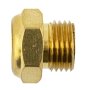 AirCraft Muffler Brass Flat 1/8" Male