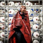 Basotho - King Letsie III 60 Black scarlet natural - 155 X 165 Cm