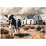 Tear Resistant Deco Print Karoo Cow