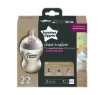 Tommee Tippee 340ML Bottle Twin Pack 3M+