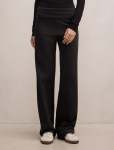 Wren Fold Waist Wide Leg Pants - XL Black