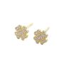 Sterling Silver Earrings Snow Flake Women's Earing