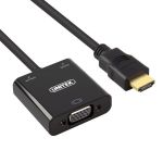 Unitek HDMI Male To Vga Female With Audio Converter Y-6333
