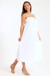 Ladies Baby Doll Strappy Summer Maxi Dress