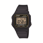 Casio Retro Large Black Resin Watch