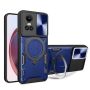 Jiajihua Compatible With Oppo RENO10 Pro 5G CPH2525 Cover Compatible With Oppo RENO10 5G CPH2531 Car Mount Magnetic Stand Slide 