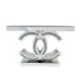 Kc Furn-cremzon Silver Console Table