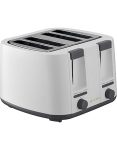 4-SLICE Toaster LV-TS1022 Extra-wide Slots Browning Control Cancel defrost reheat Functions Cool-touch Housing 1500W Power White