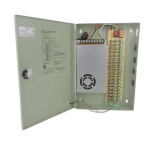 TR-712 18-WAY 12VDC 20A Cctv Power Supply Box