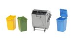 Bruder Toys Bruder Garbage Can Set 3 SMALL 1 Large