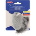 Grey Hamster Plush Cat Toy