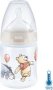 Nuk First Choice Temperature Control Winnie The Pooh Bottle 150ML From Birth Eeyore Beige