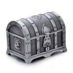 BC835 Boy Treasure Chest Party Favor Box - Ninja, Whistle, Dinosaur, Plane, 12 Pull Back Race Cars Fun Central