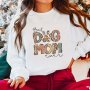 Best Dog Mom Ever" Vinyl Iron-On Patch - DIY Clothing And Accessories - T-Shirt Making Bags Hats Pillow Decor - Heat Transfer Film -