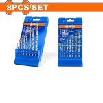 8 Piece Masonry Drill Bit Set WMJ6B08