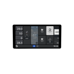 Shelly Wall Display X2I Smart 6.95" Color Touchscreen Silver