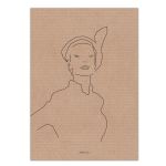 Vogue Lady Art Print