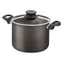 Tramontina 11.8L 28CM Paris Aluminium Nonstick Stock Pot With Glass Lid