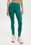 Cotton On Ultra Soft Side Pocket 7 8 Tight - Alpine Green