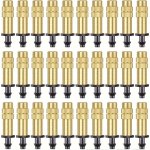 30PCS Adjustable Copper Misting Nozzle Drip Irrigation Sprayer 4 7MM Misting Micro Spray Vegetable Greenhouse Cooling Irrigation
