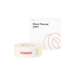 NB539 - - D11 D101 D110 H1S - 12X75MM - 95 Light Yellow Labels