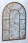 Brown Cathedral Chinoiserie Mirror – 111X72CM