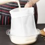 Ultra-Fine Reusable Cheesecloth Bag For Straining Soymilk Filter Juice & Beverage Dregs - 59.94x44.96cm - Essential Kitchen Accessory