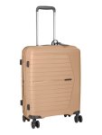 CELLINI Starlite 4 Wheel Carry On 55CM Trolley Cinnamon
