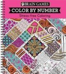 Color By Number Pink Spiral Bound