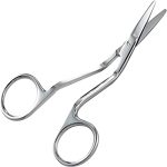 Double-curved Lace & Applique Scissors 4"-ROUNDED Tips