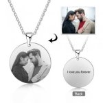 CNE101324 - Personalized Photo Necklace Stainless Steel