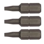 - 3PIECE 1 4INCH Hex Drive 1.6X8.0MM Flat Bit 25MM - FL2516A03