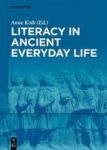 Literacy In Ancient Everyday Life Hardcover