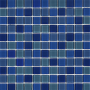 Finish Pool Mosaic Tiles Gloss Glass Mixed 23X23MM For Stylish