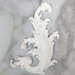 JP704 White Resin Sicilian Plate