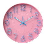 Round Glow In The Dark Wall Clock SGN2668
