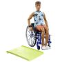 Ken Doll With Wheelchair & Ramp Fashionistas Brunette