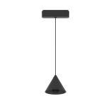Ari Dimmable LED Aluminium Pendant Light Black