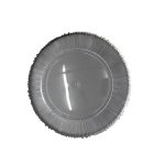 Ji Xi Silver Elaine Transparent Underplate
