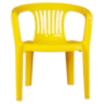 Children's Plastic Arm Chair Colour May Vary