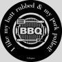 Lifespace "bbq I Like My Butt Rubbed & My Pork Pulled" Drinks Coasters - Set Of 6