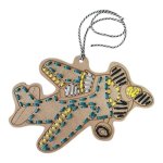 Just Love Junior Aeroplane Wood Threading