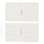 2 Sheet 5D Nail Art Sticker Hollow Pattern Nail Decals Decoration