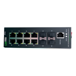 Duxnet 12-PORT Gigabit Layer 2 Managed Industrial Poe Switch
