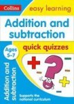 Addition And Subtraction Quick Quizzes